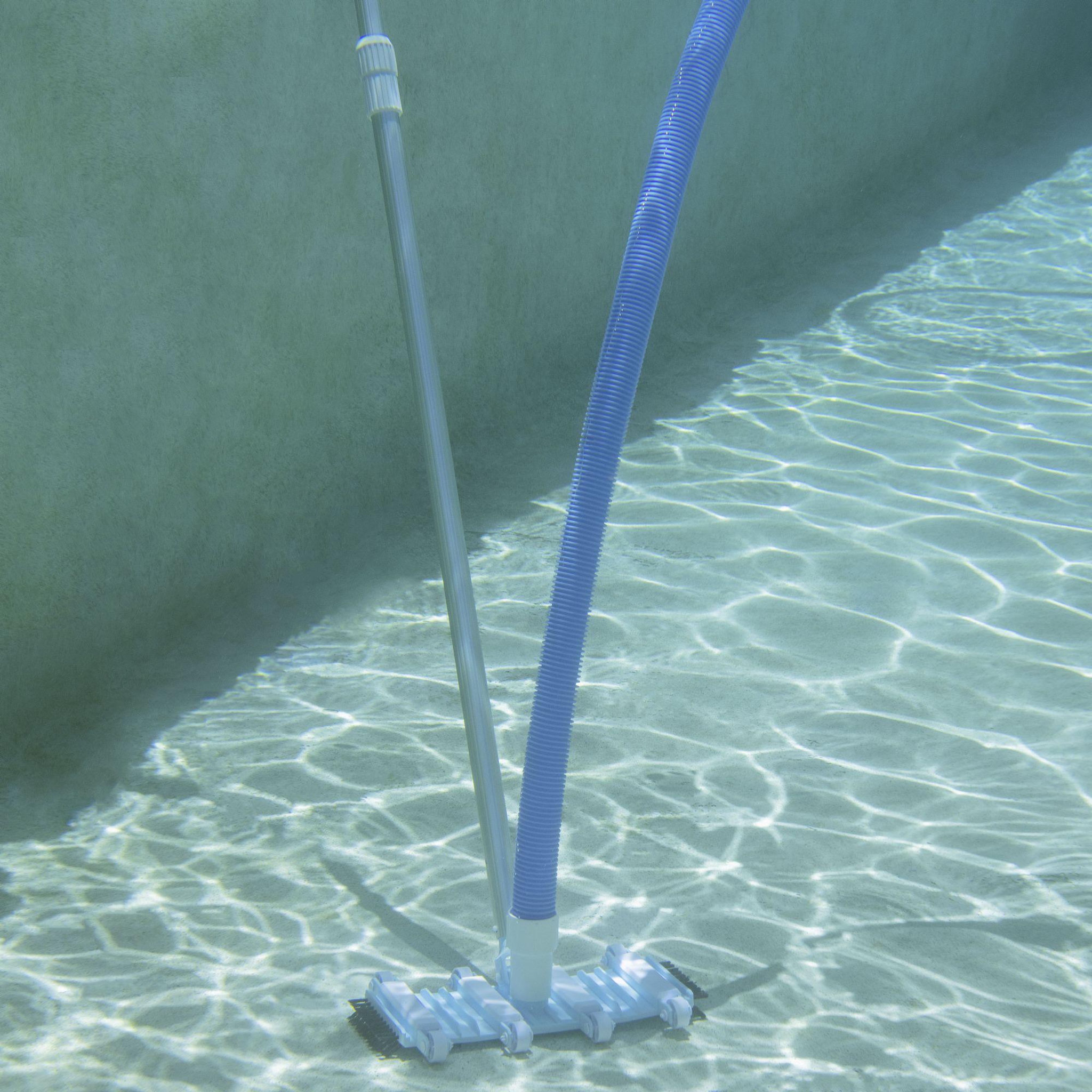Voir la diapositive 4 : WERKAPRO Balai souple roulette et brosse WERKA PRO pour piscine