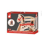 Juratoys-Janod Cheval en bois  a bascule Caramel