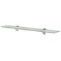 Voir la diapositive 2 : VIDAXL Etageres murales 2 pcs Verre 60x20 cm 8 mm
