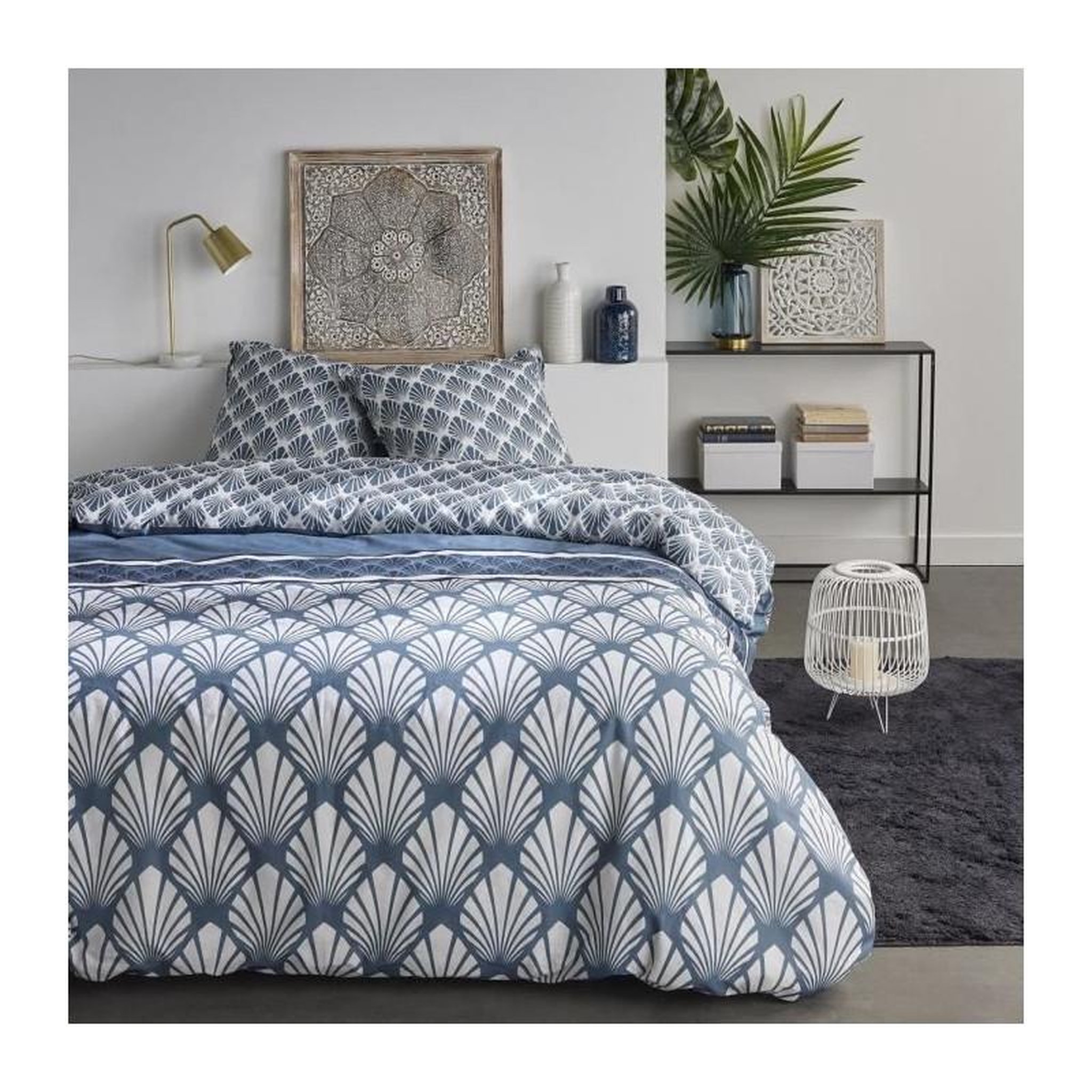 Voir la diapositive 1 : Today Parure de lit 2 personnes - TODAY - Sunshine 15.29 - 220 x 240 cm - 100% Coton imprimé