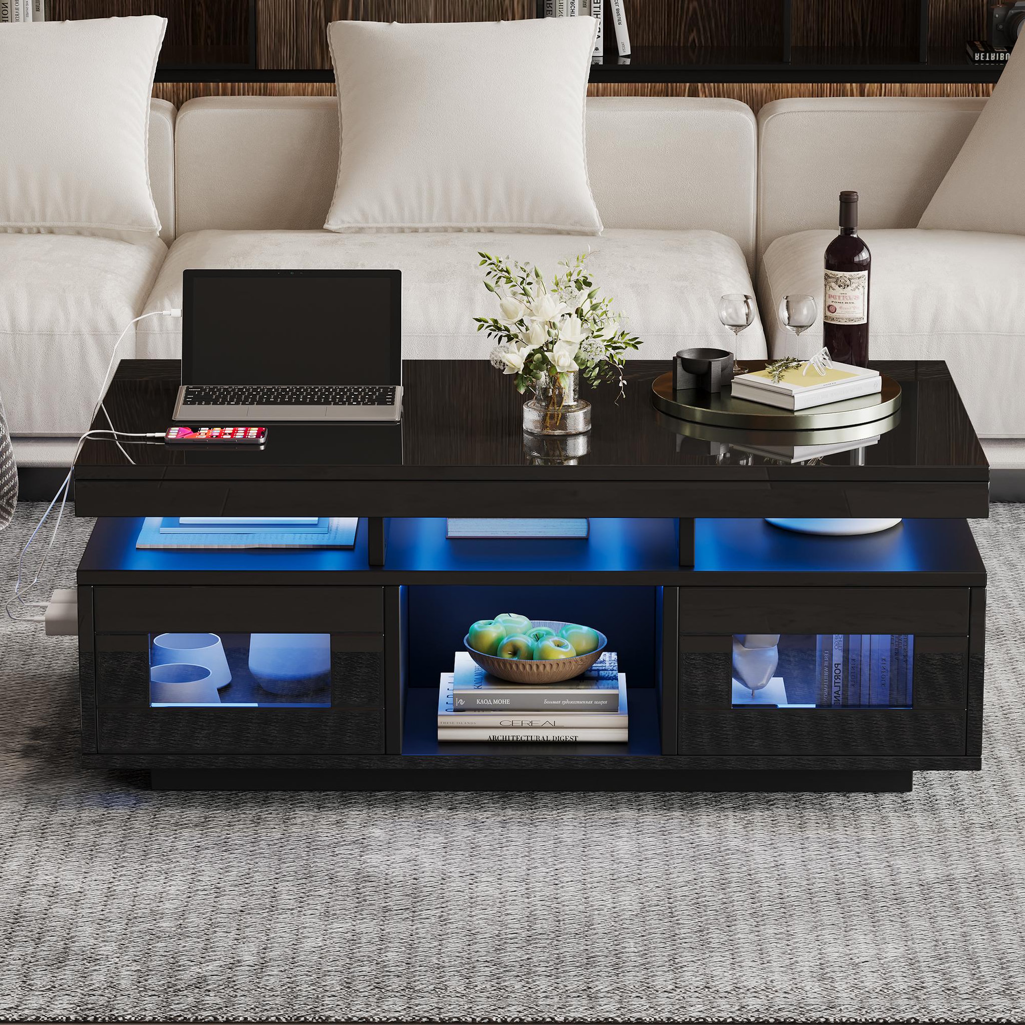 Voir la diapositive 4 : MERAX Table basse