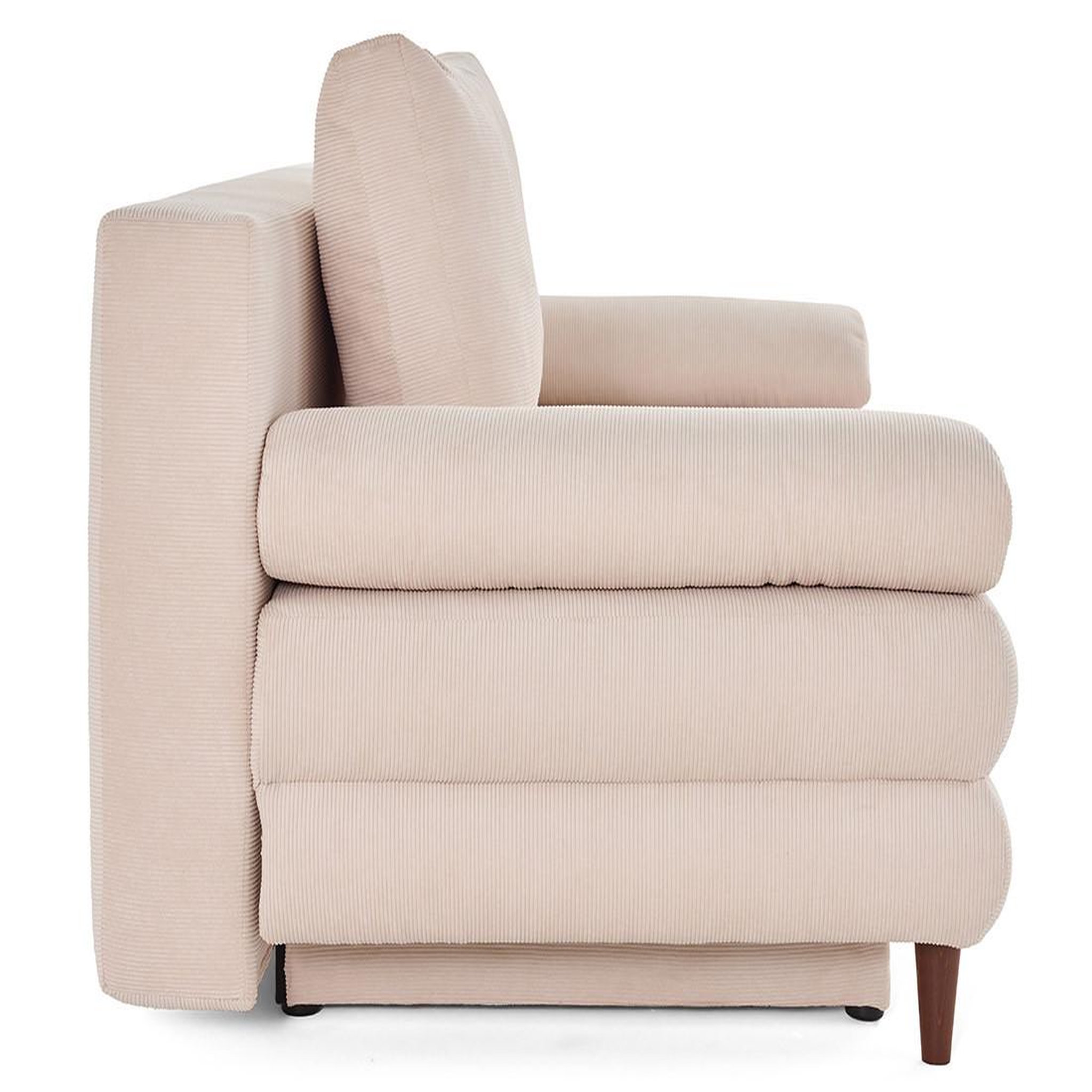 Voir la diapositive 6 : BEST MOBILIER Wonder - canapé 3 places convertible avec coffre en velours côtelé