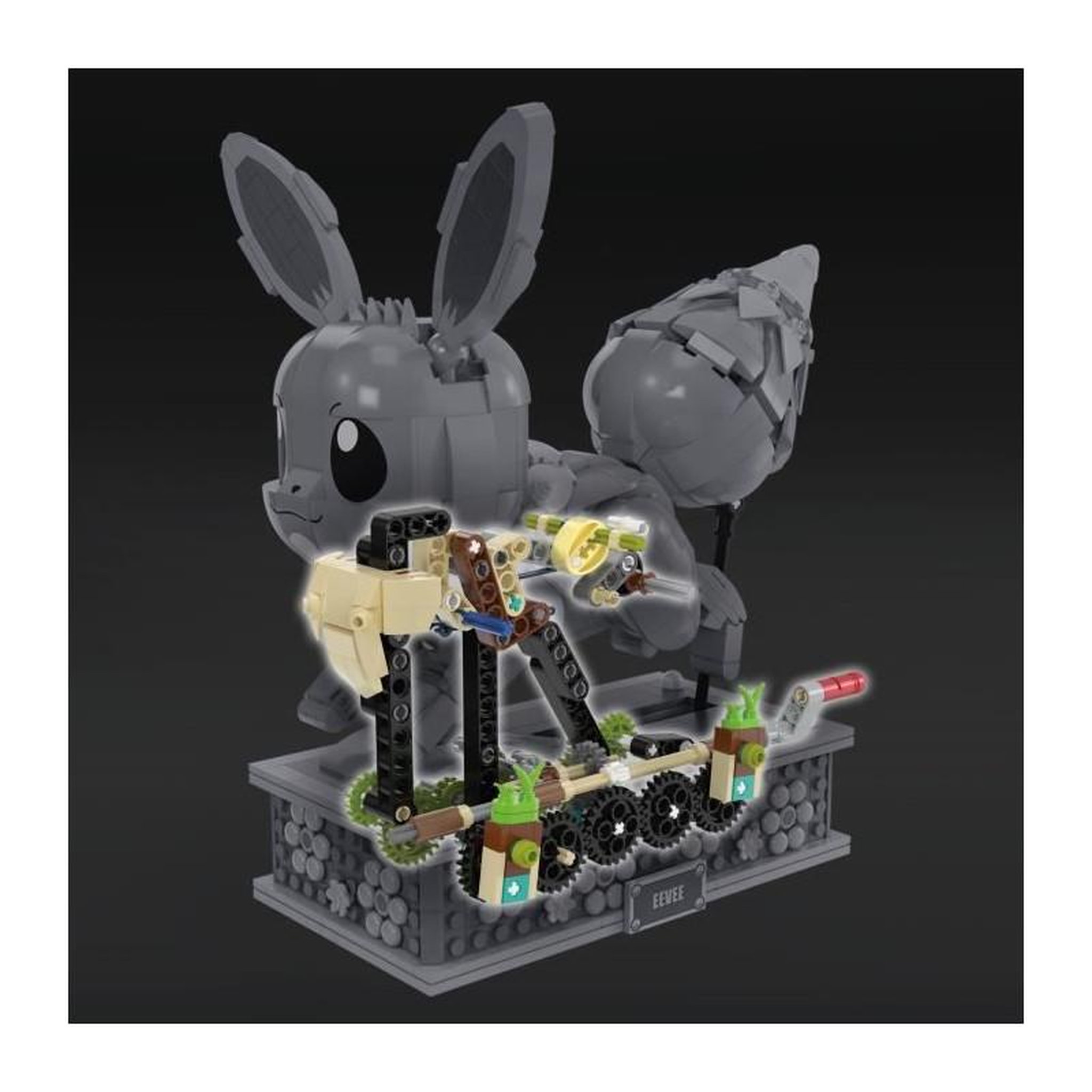 Voir la diapositive 2 : MEGA BLOKS MEGA-Pokémon-Évoli en Mouvement-Coffret de construction 1 381 pieces HTH71