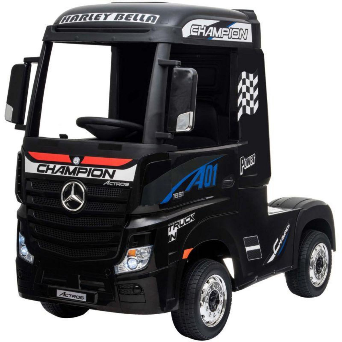 Mercedes Benz Camion Electrique Mercedes Benz 35W pour Enfant avec Télécommande Parentale