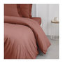 Voir la diapositive 3 : Today Housse de couette TODAY Essential - 220 x 240 cm - 2 personnes - 100% Coton uni - Terracotta