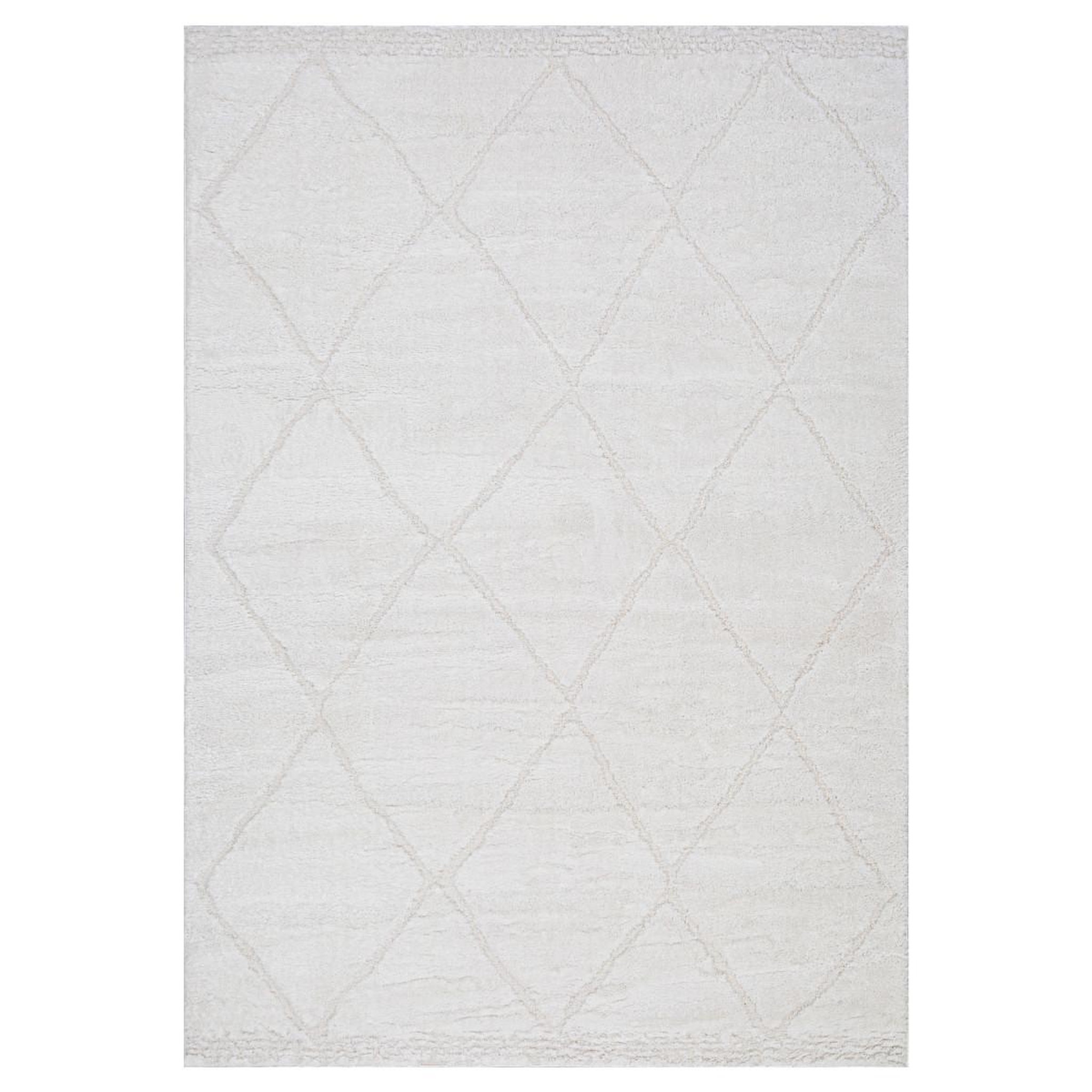 FUTURE HOME Tapis déco style berbère losanges 120x170cm