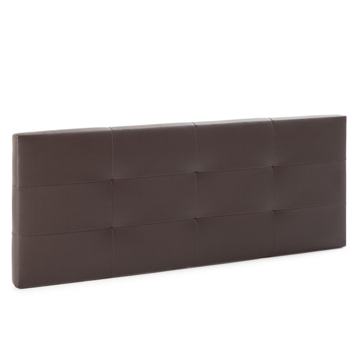 MARCKONFORT Tête de lit Carla 150x60 cm Chocolat, rembourrée de Mousse