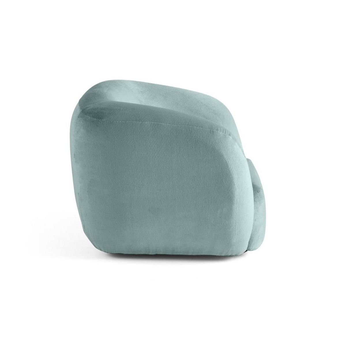 LISA DESIGN Ernee - fauteuil cocon - en velours