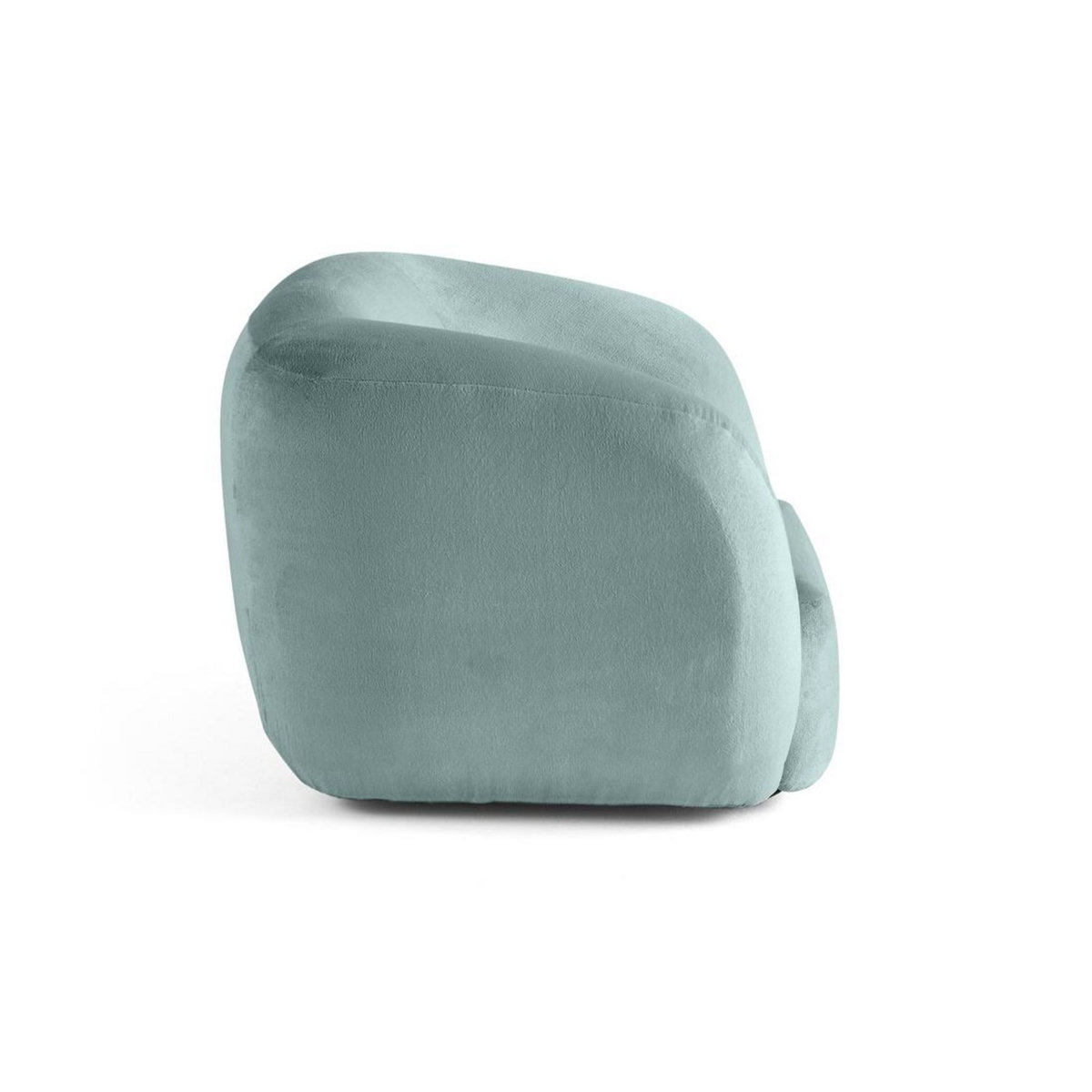 LISA DESIGN Ernee - fauteuil cocon - en velours