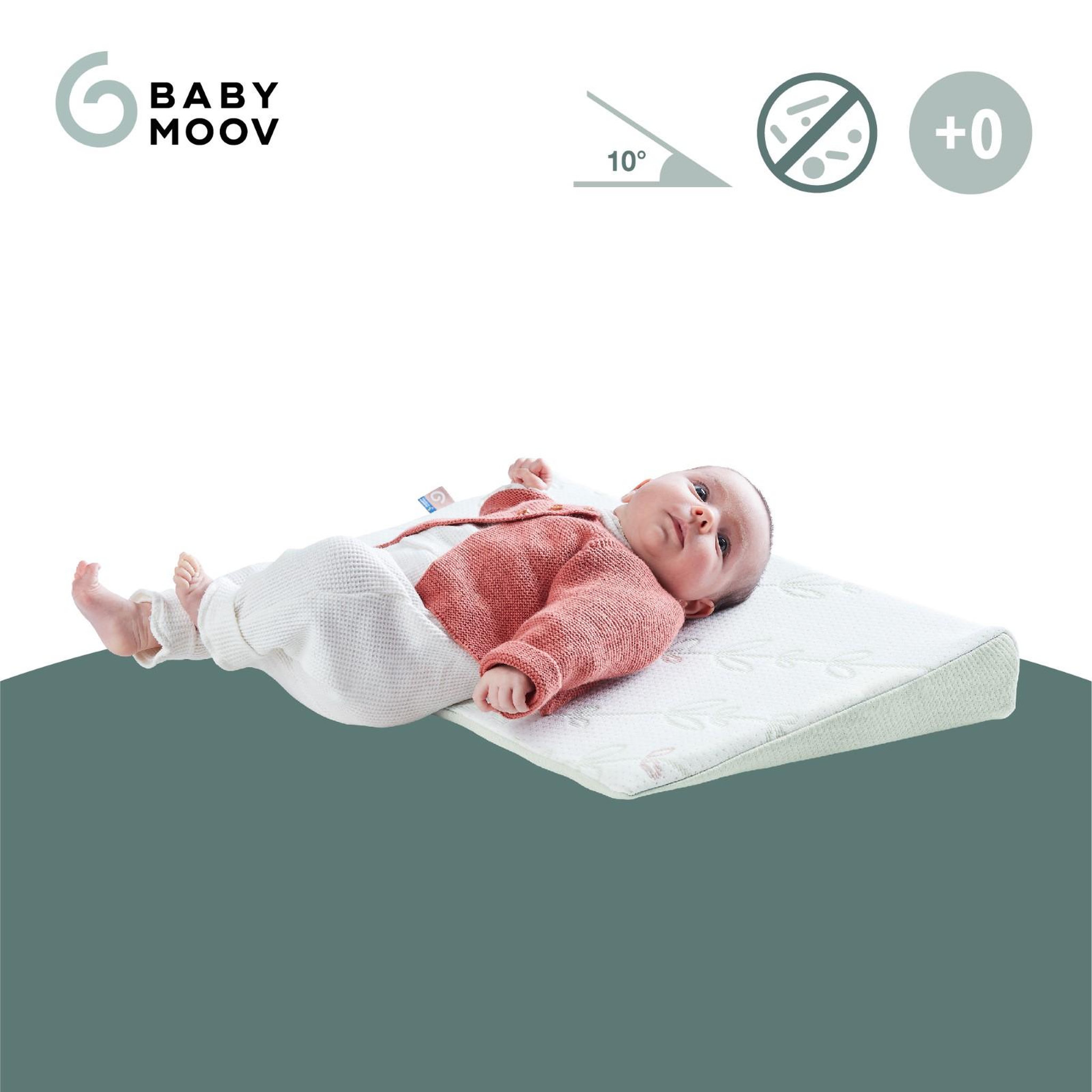Voir la diapositive 3 : BABYMOOV Plan Incliné Bébé Antibactérien Babymoov - Fabriqué au Portugal - 60x35 cm