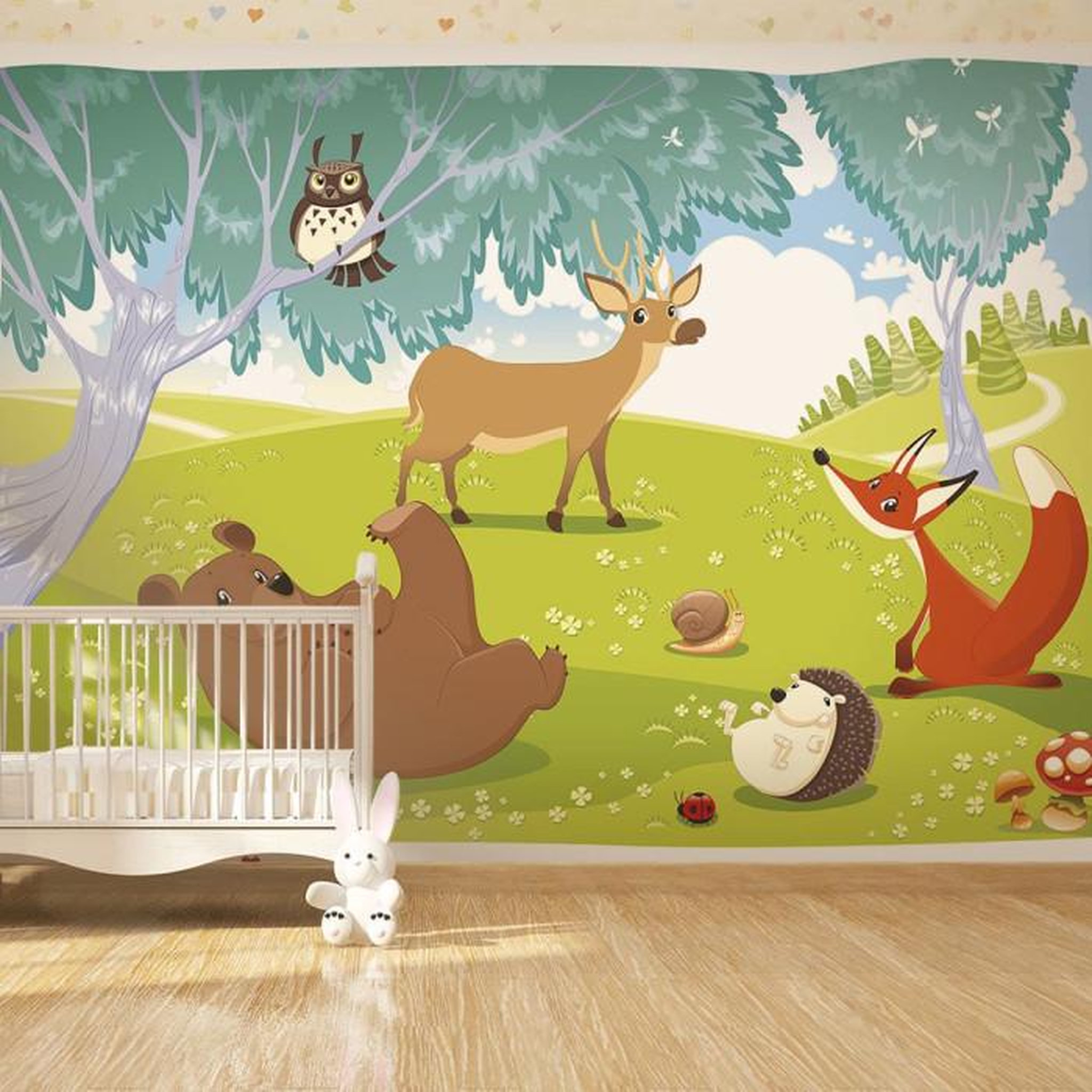 Paris Prix Papier Peint  Animaux Hilares. Coloris disponibles : Multicolore