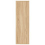 Voir la diapositive 5 : VIDAXL Bibliotheque chene sonoma 98x29x97,5 cm bois d'ingenierie