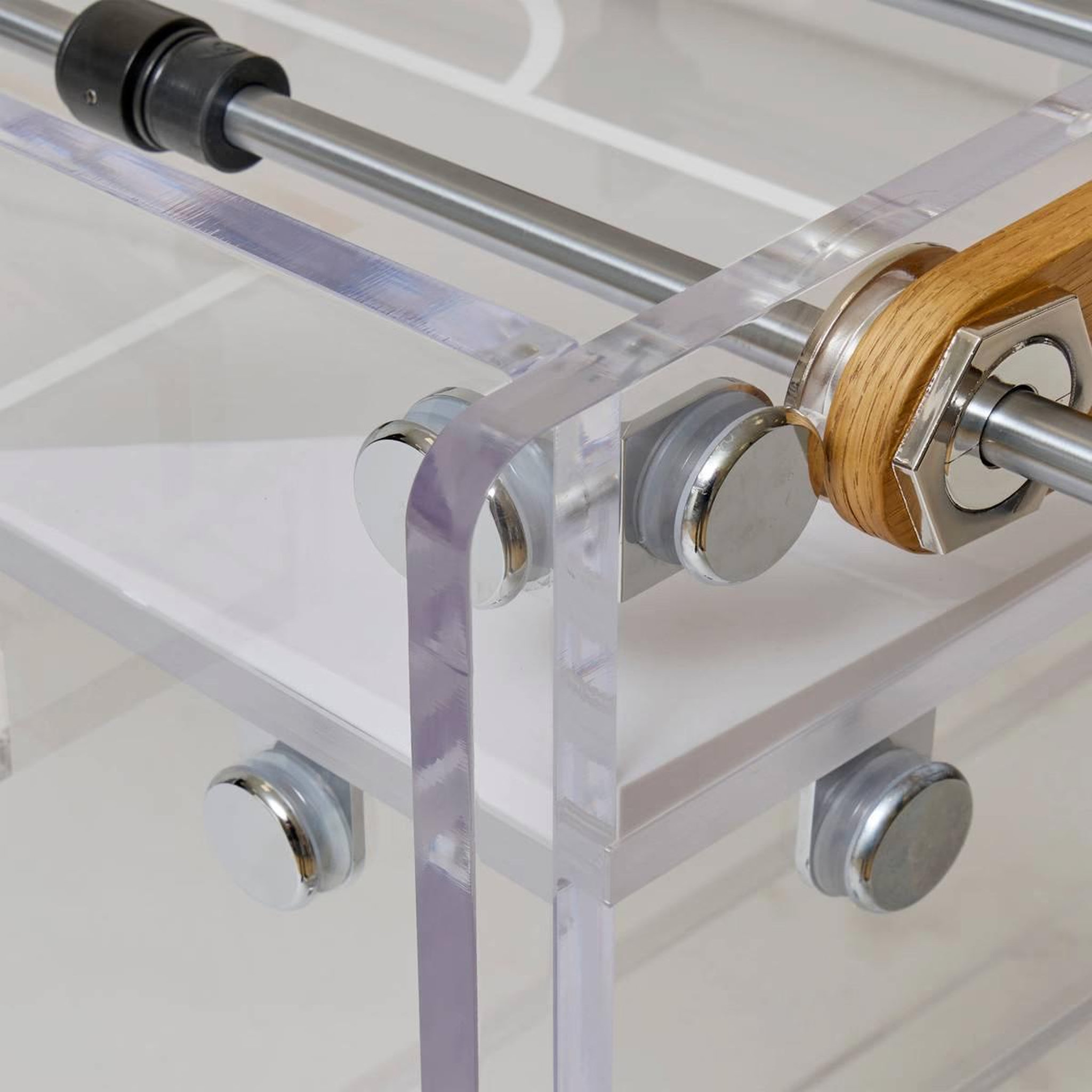 Voir la diapositive 2 : ATMOSPHERA Babyfoot Design  Lexie  143cm Transparent