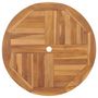 Voir la diapositive 5 : VIDAXL Table pliable de jardin 85x76 cm Bois de teck solide