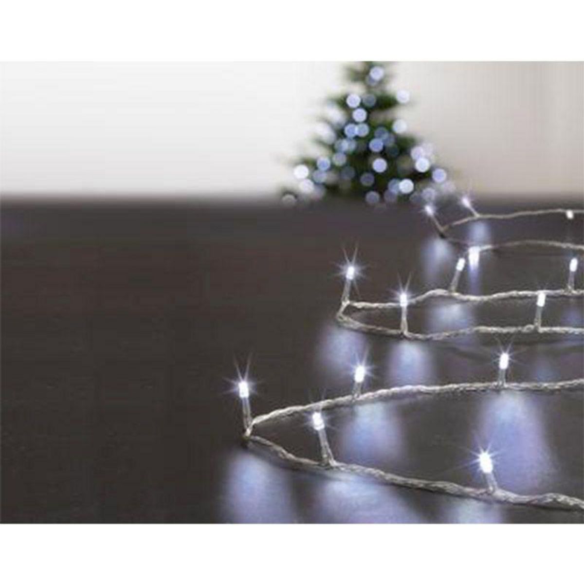 Paris Prix Guirlande de Noël  Timer  20m Blanc Froid