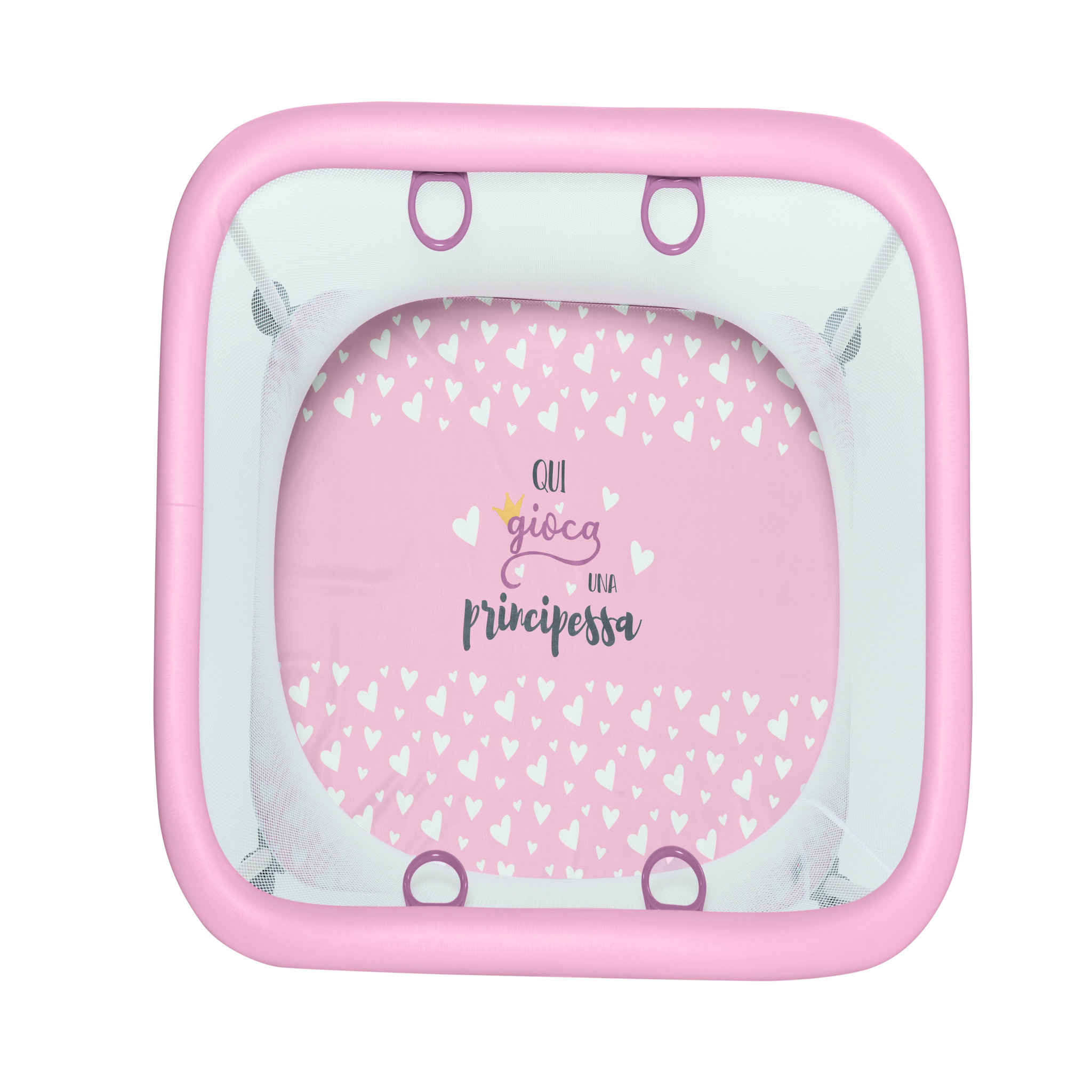 Voir la diapositive 2 : BREVI ROYAL Parc rectangulaire pliage à plat - princesse
