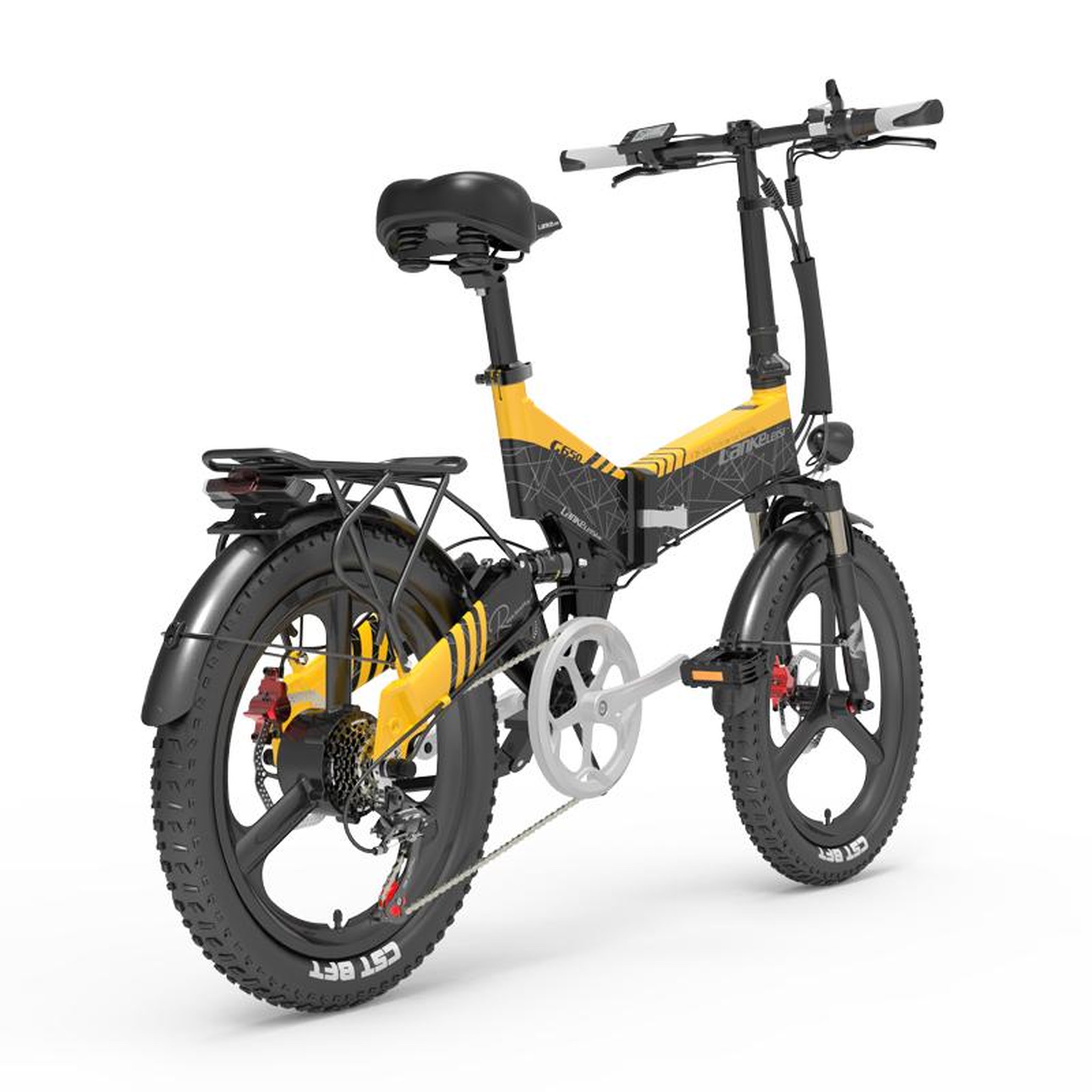 Voir la diapositive 5 : LANKELEISI Vélo électrique pliant de ville Lankeleisi G650