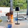Voir la diapositive 2 : Lumisky 6 lampes LED avec plateau de chargement KELLY Noir Metal H38CM