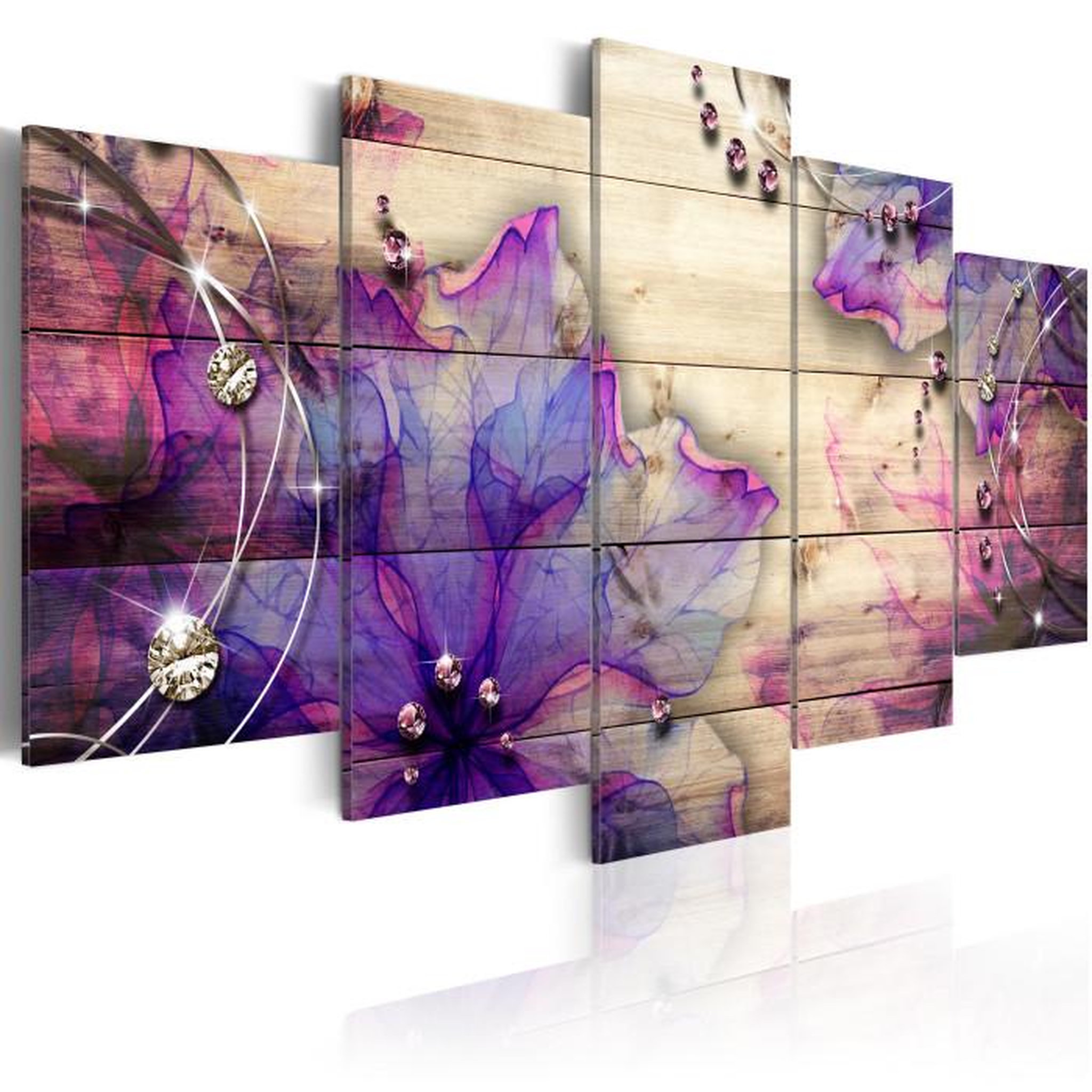 Paris Prix Tableau Imprimé  Flowers of Memory. Coloris disponibles : Multicolore
