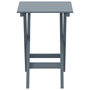Voir la diapositive 4 : VIDAXL Table d'appoint pliable gris bois de peuplier massif