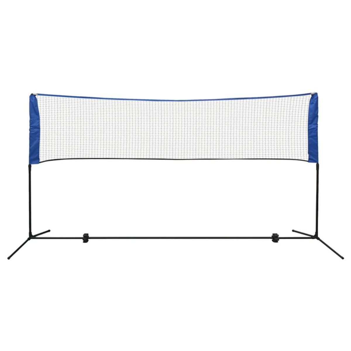VIDAXL Filet de badminton avec volants 300 x 155 cm