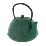 Aromandise Théière en fonte Hanami vert émeraude - 1,2 L
