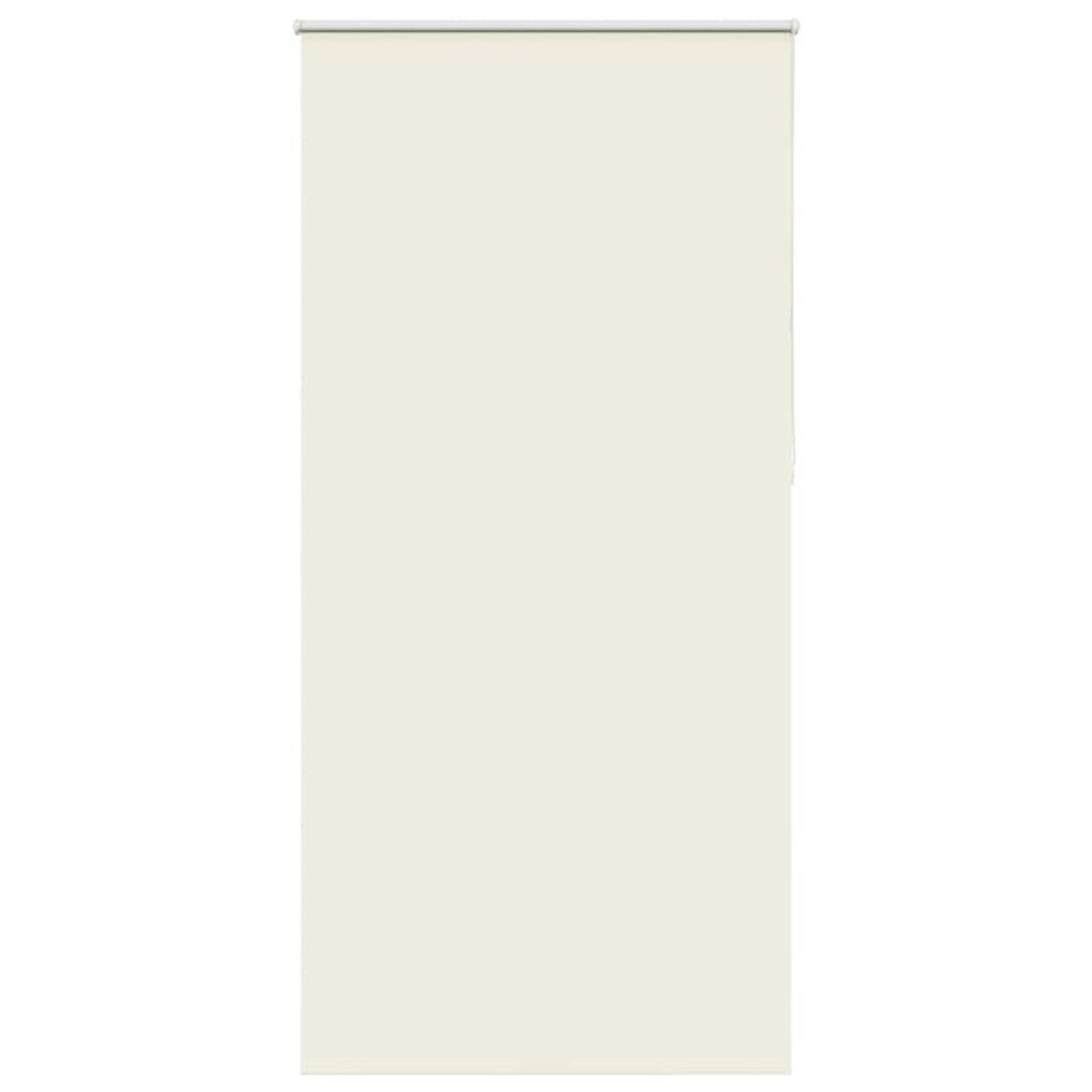 VIDAXL Store enrouleur occultant blanc casse 105x230 cm largeur tissu