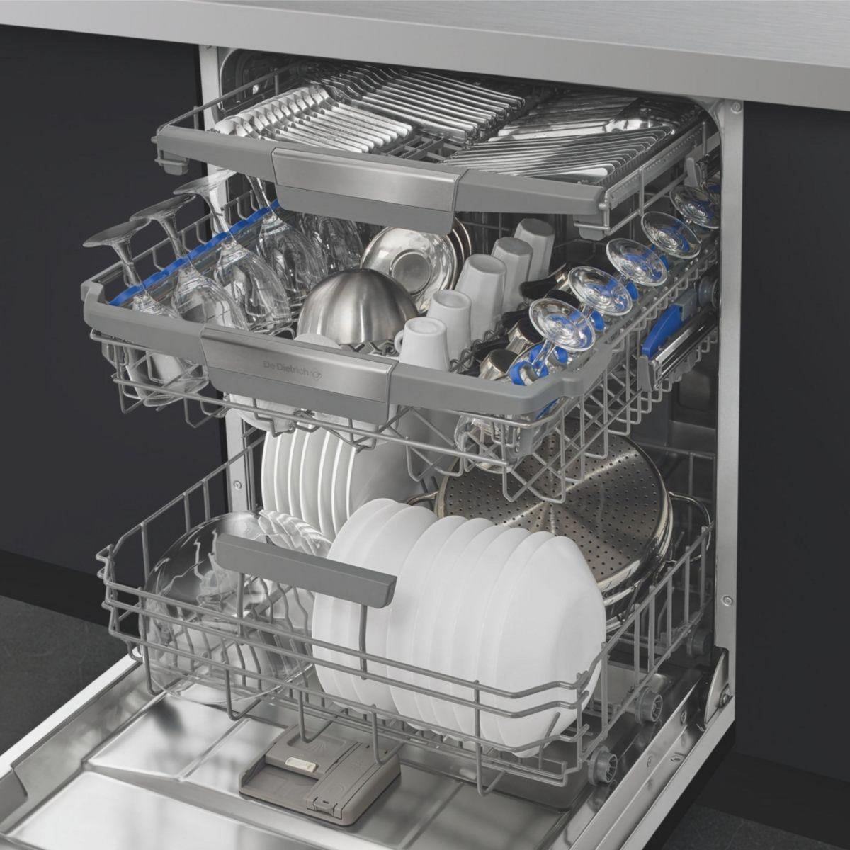 De Dietrich Lave vaisselle encastrable DCJ434DB SlidingDoor