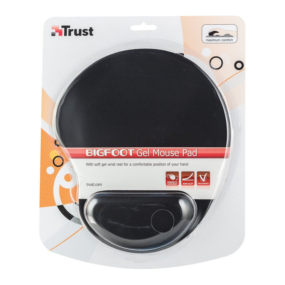 TRUST Tapis de souris Bigfoot