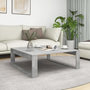 Voir la diapositive 1 : VIDAXL Table basse Gris béton 100x100x35 cm Bois d ingénierie