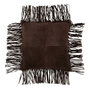 Voir la diapositive 1 : Paris Prix Coussin Déco à Franges  Coleman  45x45cm Marron