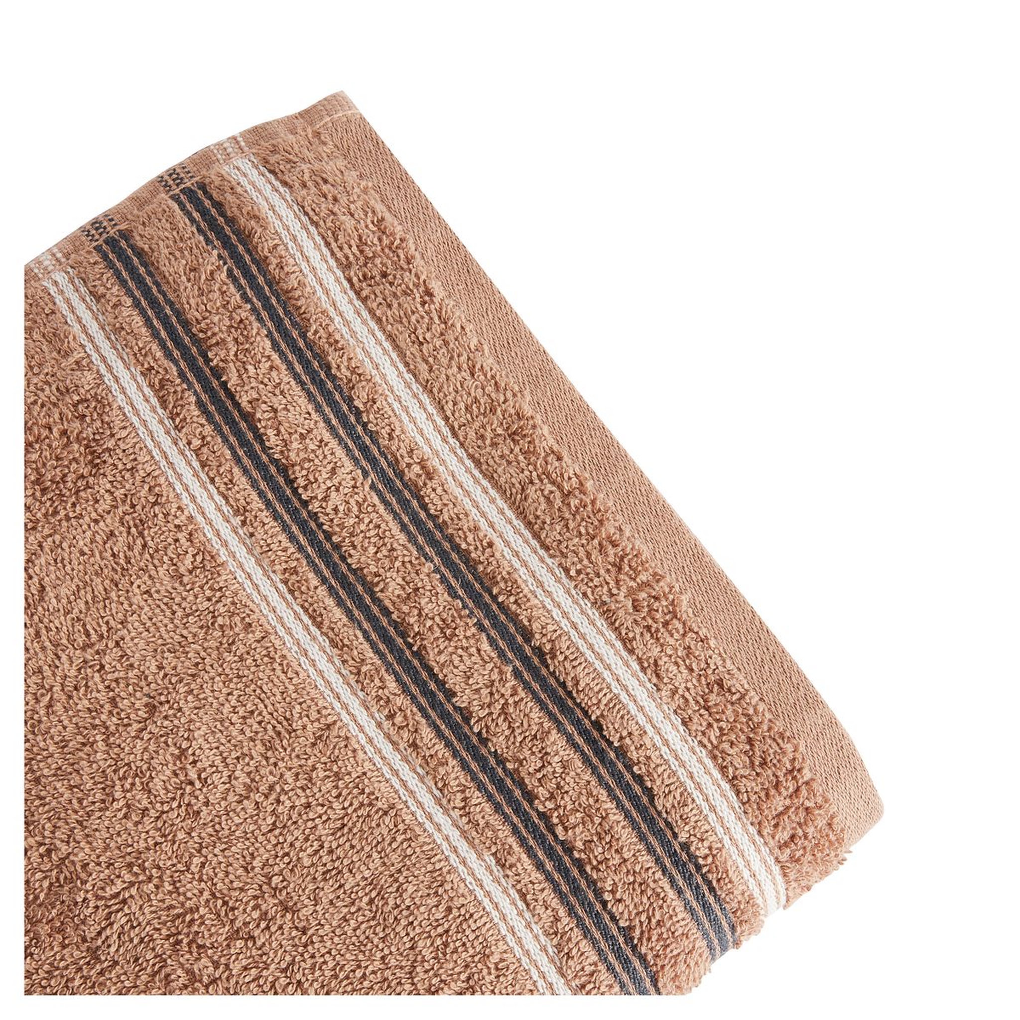 Voir la diapositive 3 : ACTUEL Drap de bain fantaisie en coton 360 gsm