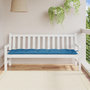 Voir la diapositive 3 : VIDAXL Coussin de banc de jardin bleu melange 180x50x7 cm tissu