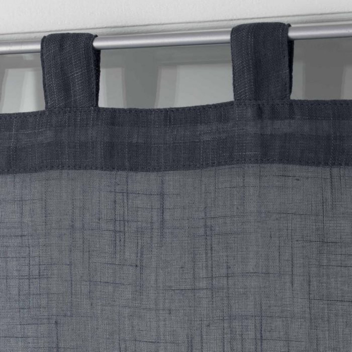 Paris Prix Paire de Voilages  Zazy  60x160cm Anthracite