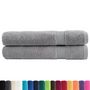 Voir la diapositive 2 : VIDAXL Serviettes de qualité supérieure SOLUND 2 pcs gris 600 g m²