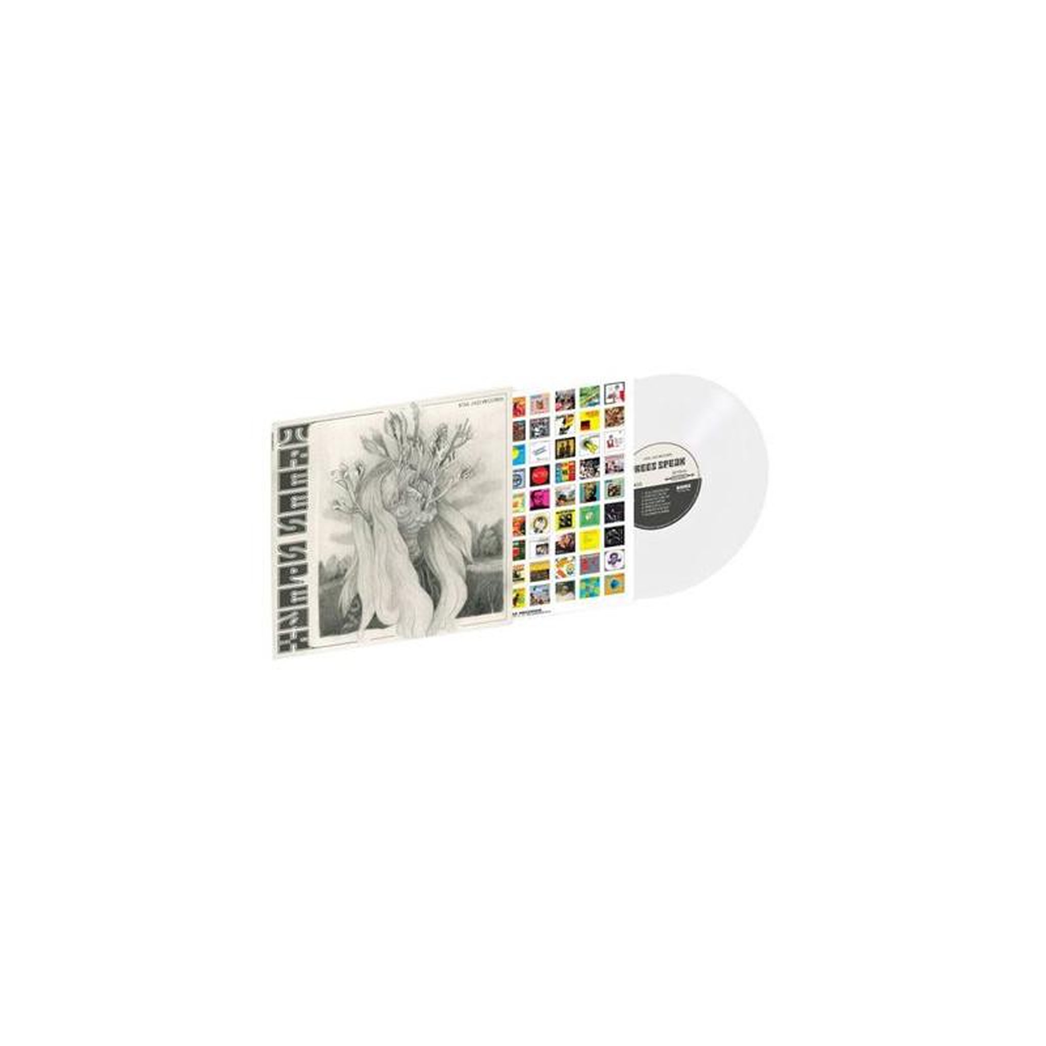 Vinyle 33t ohms (trees speak) édition limitée 1000 exemplaires, disque blanc 30 cm