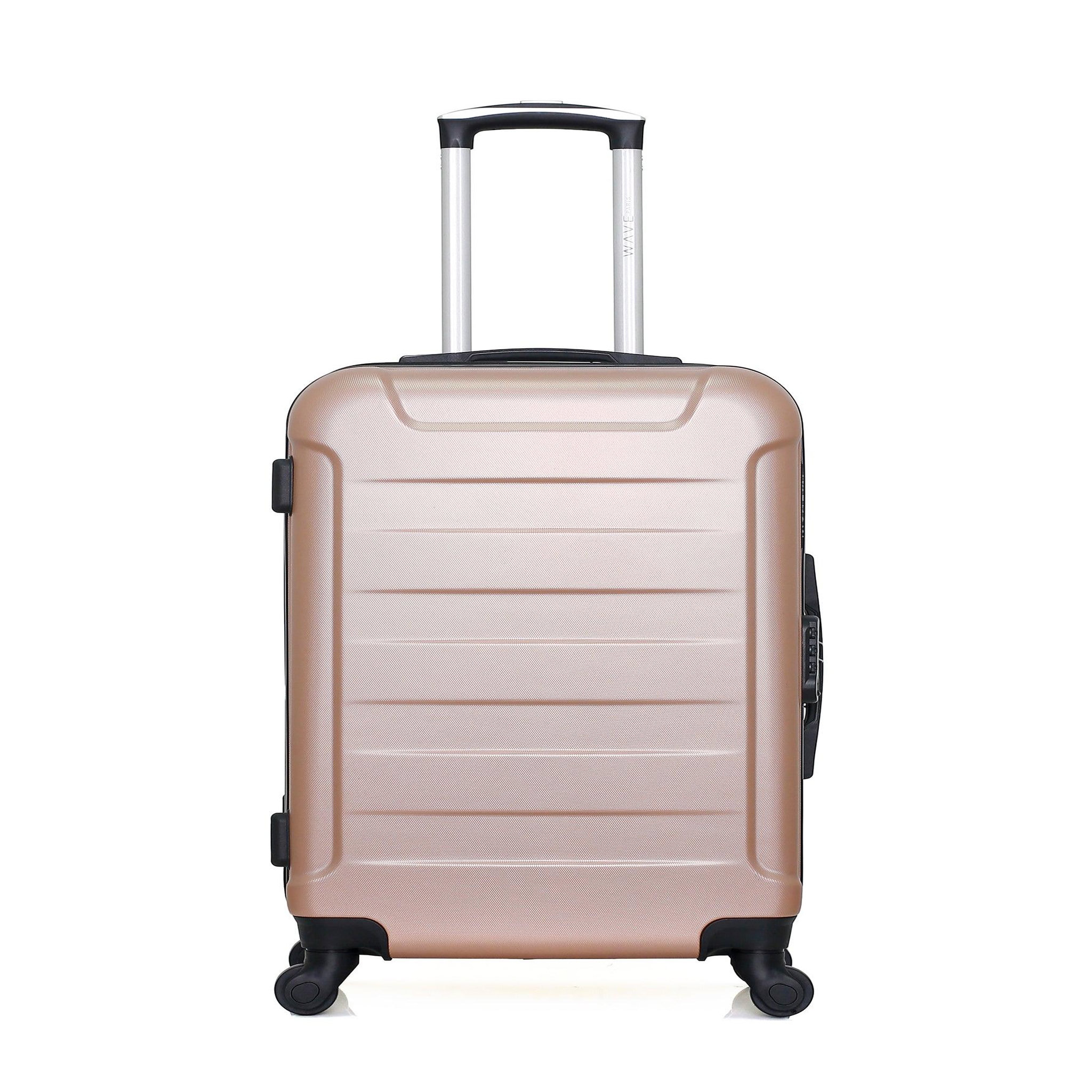 WAVE PARIS Wave paris - valise moyenne elbe-a. Coloris disponibles : Gris, Vert, Beige, Rose, Bleu, Noir