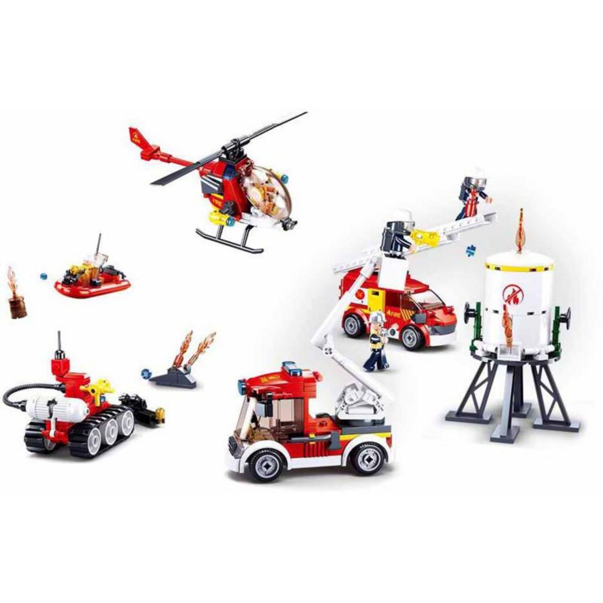 Sluban Sluban Fire Department Set