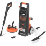 Black et Decker Nettoyeur Haute Pression 2200W 150 Bar 440 L/h Patio cleaner et brosse fixe Nettoyage Terrasse Vélo Auto BLACK+DECKER