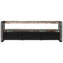 Voir la diapositive 2 : VIDAXL Meuble TV Bois de recuperation massif 120 x 30 x 40 cm