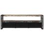 Voir la diapositive 2 : VIDAXL Meuble TV Bois de recuperation massif 120 x 30 x 40 cm