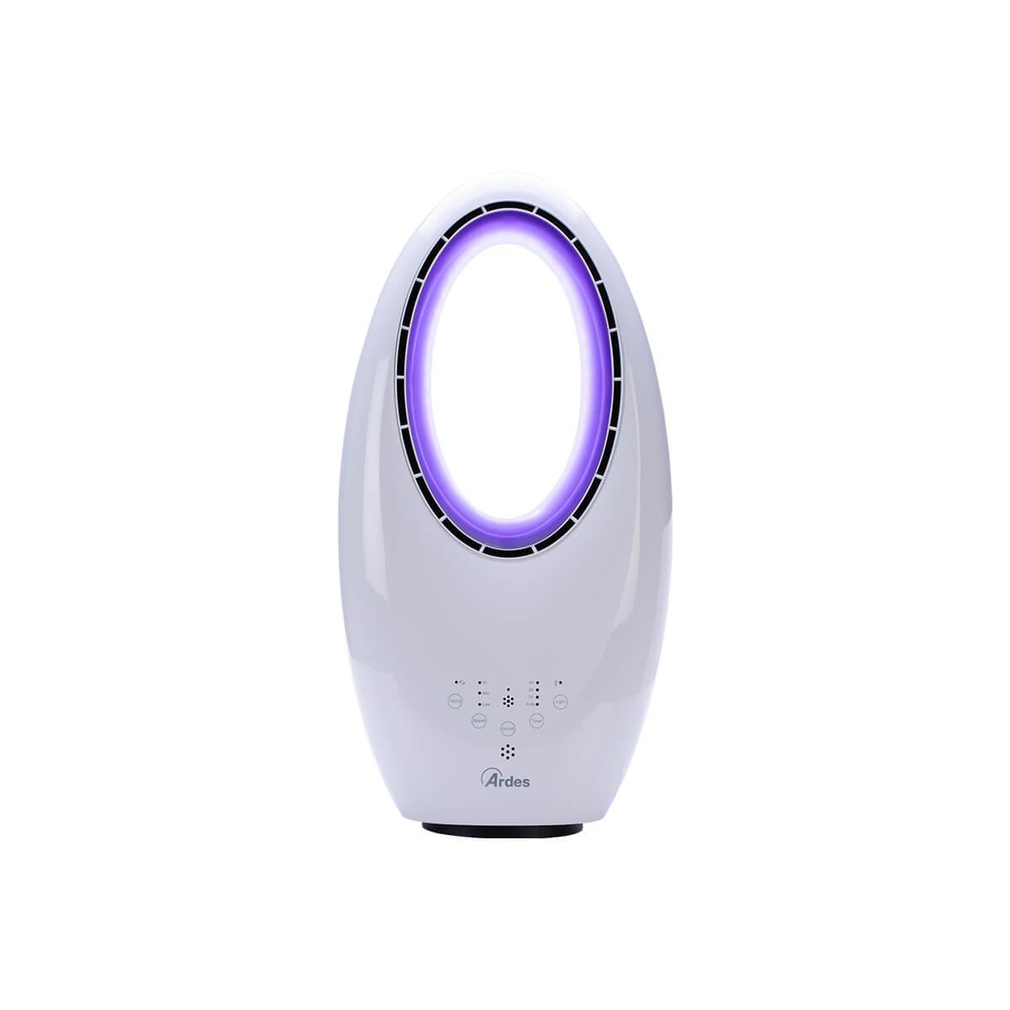 Voir la diapositive 3 : Ardes Ventilateur sans pales Ardes blanc