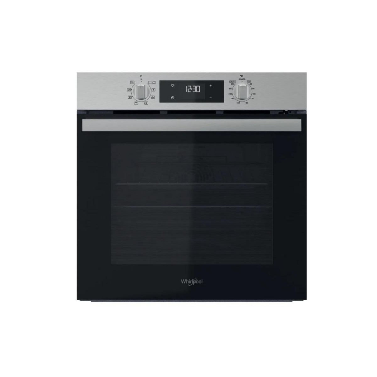 Whirlpool Four intégrable multifonction 71l 60cm pyrolyse inox - OMR551RROX