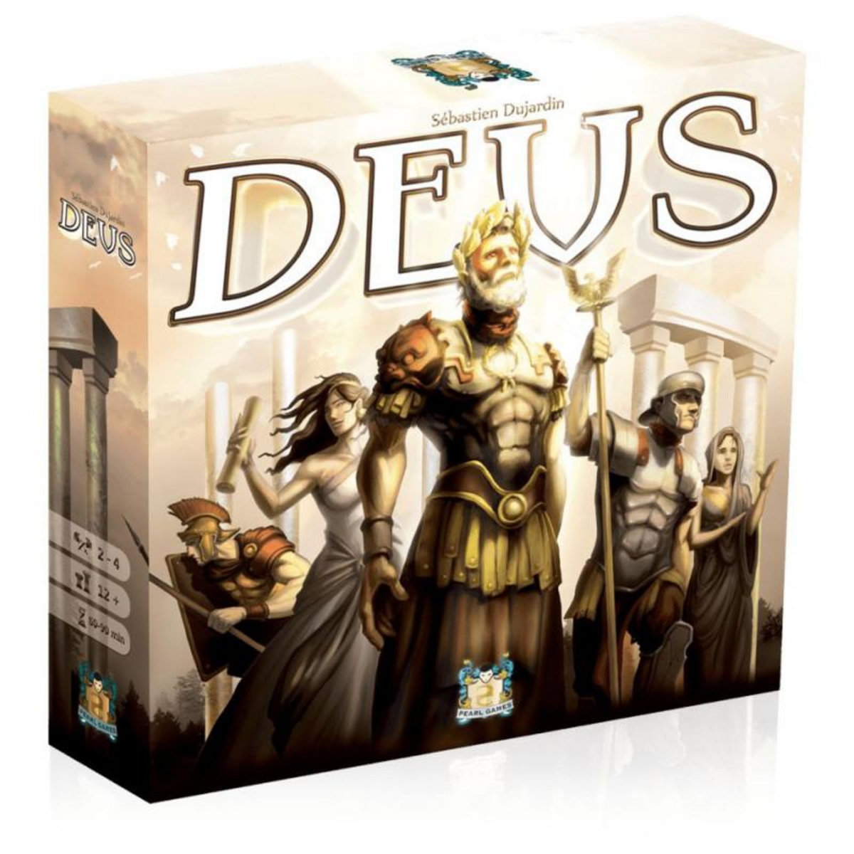 Asmodee ASMODEE Deus,Jeu de societe FR/NL Pearl Games