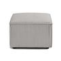Voir la diapositive 5 : LISA DESIGN Arty - pouf d'appoint - en velours côtelé
