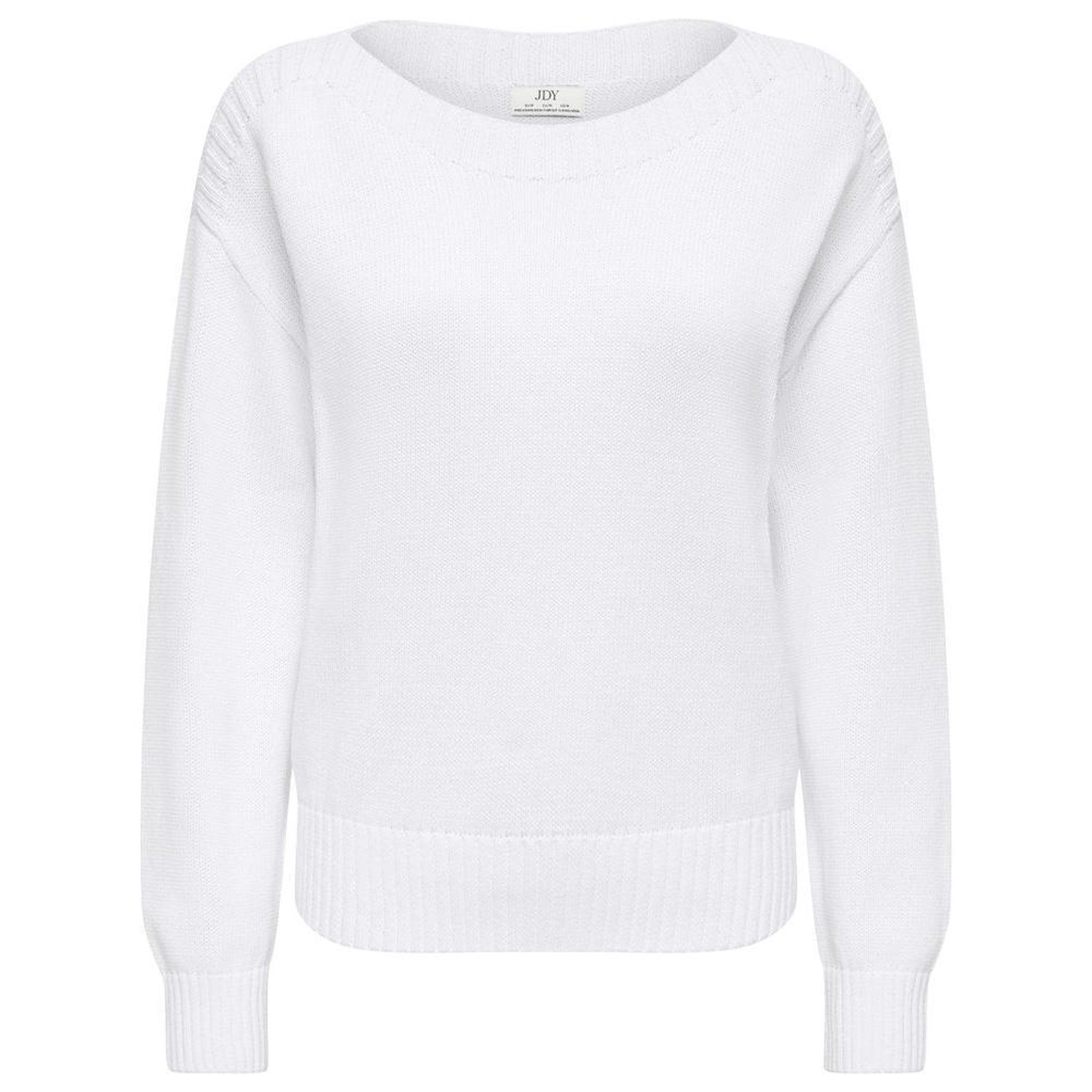 JACQUELINE DE YONG Pull Blanc Femme JDY Marie. Coloris disponibles : Blanc
