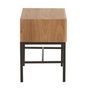 Voir la diapositive 3 : Paris Prix Table de Chevet en Bois  Guiseppe  51cm Naturel