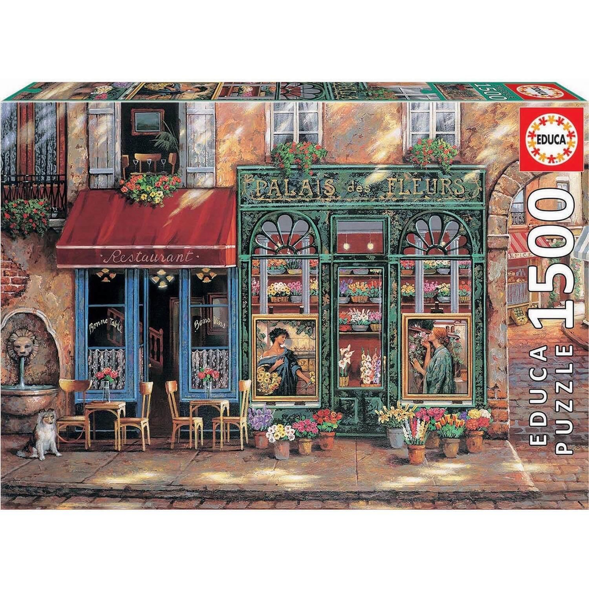 Voir la diapositive 2 : EDUCA Puzzle 1500 pièces : Palais des Fleurs