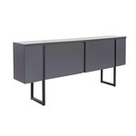 Habitat et Jardin Meuble TV en bois  Serenity  180 x 30 x 50 cm - Anthracite