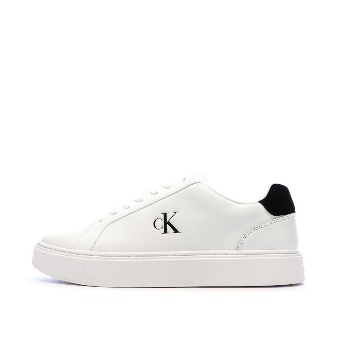 CALVIN KLEIN JEANS Baskets Blanches Homme Calvin Klein Jeans Classic Cupsole Lace
